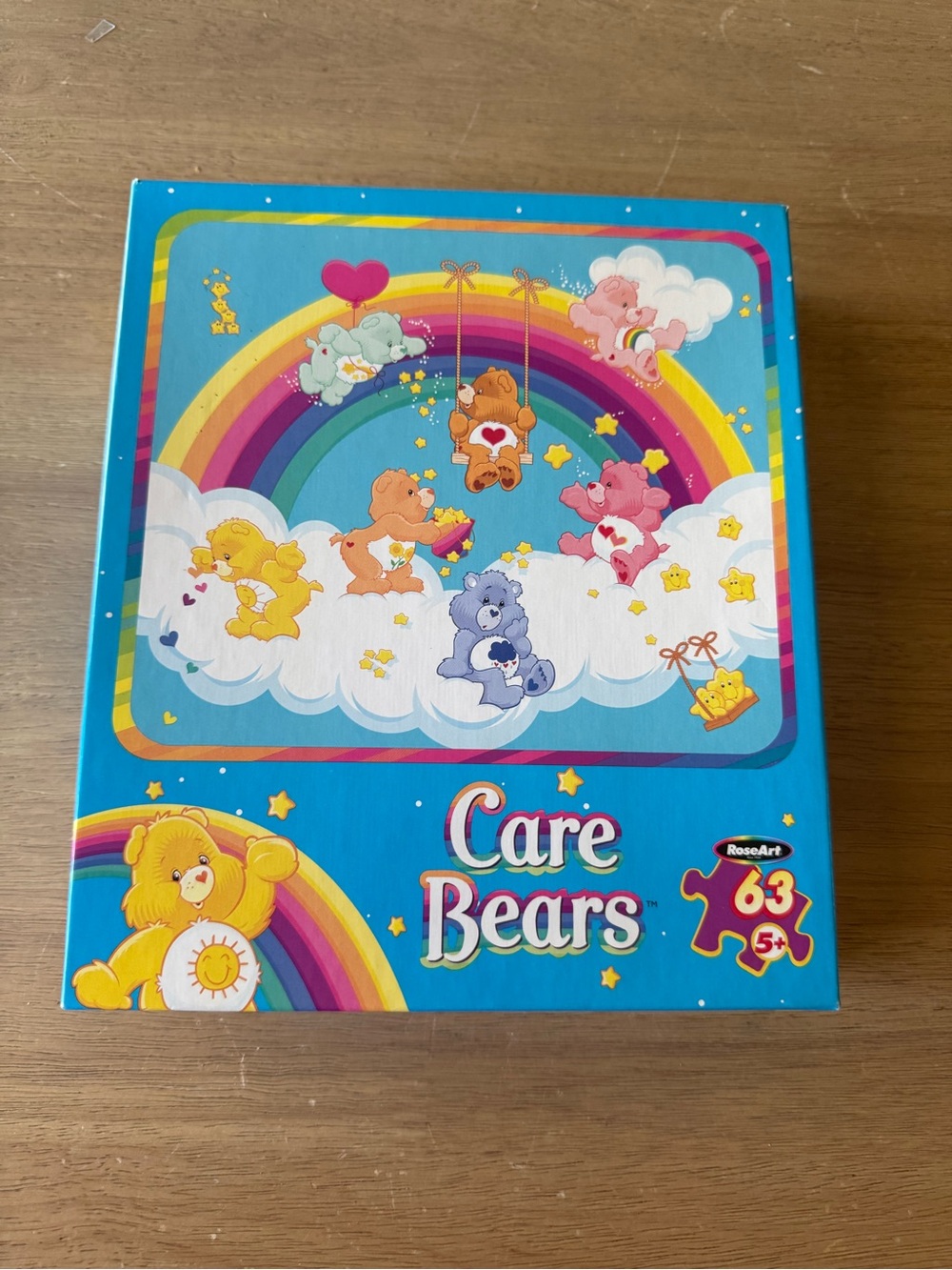 Vtg 2005 Care Bears 63pc Puzzle “Share Some Fun” by RoseArt Factory NEW Sealed